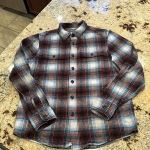 LL Bean Signature Button Down Plaid Shirt